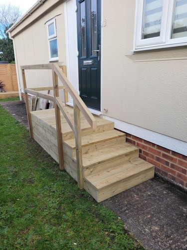 Large steps stairs - steps, with